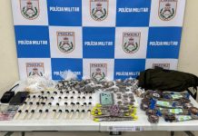 Polícia prende dois suspeitos e apreende drogas no bairro Coqueiros, em Volta Redonda