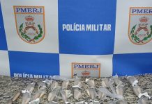 BM: Casal flagrado com cocaína tenta agredir policiais durante abordagem, no bairro Paraíso