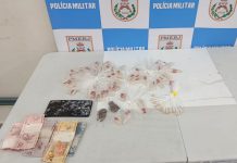 Adolescente destrói o próprio celular ao ser flagrado com drogas e acaba apreendido em Volta Redonda