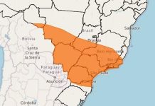 Previsão de tempestade com ventos de até 100 km/h coloca Sul Fluminense em alerta