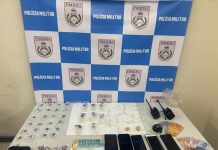 VR: Operação no Santo Agostinho detém três suspeitos de tráfico e apreende grande quantidade de drogas