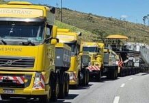 Conjunto transportador com transformador deve passar pela Serra das Araras no domingo