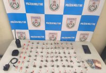 Polícia Militar detém suspeito de tráfico e apreende drogas no Santa Cruz