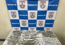 Polícia Militar apreende drogas após fuga de suspeitos no Santo Agostinho, em Volta Redonda