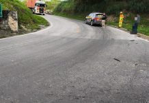 Ciclista fica ferido após colidir com carro no retorno de Floriano, em Barra Mansa