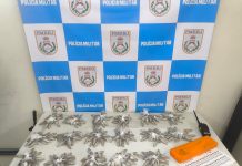 Polícia apreende drogas escondidas em área de mata no Monte Castelo, em Volta Redonda