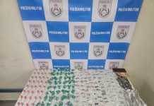 Polícia Militar faz operação contra o tráfico no Morro da Conquista, em Volta Redonda