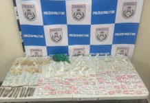 PM estoura ponto de drogas e prende suspeito no Morro da Conquista