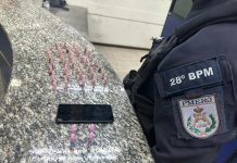 Jovem é detido com cocaína após perseguição policial em Barra Mansa