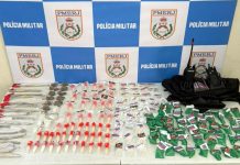 Adolescente é apreendido com drogas no Morro da Conquista, em Volta Redonda