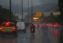 Defesa Civil alerta para chuvas intensas no estado do Rio até segunda