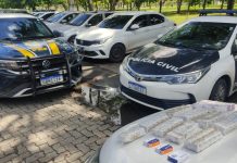 Casal é detido com medicamentos e produtos contrabandeados escondidos em carro na Dutra, em Itatiaia