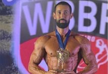 Atleta do Sul Fluminense conquista título em campeonato de fisiculturismo no Rio