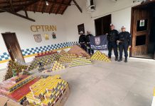 PM apreende carga de charutos e produtos de tabaco sem autorização da Anvisa em Piraí