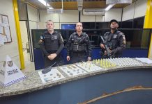 Suspeito se joga no Rio Paraíba para fugir da PM, mas drogas são apreendidas em Barra Mansa