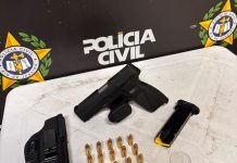 Empresário resiste à abordagem e é preso com pistola no Centro de Barra Mansa